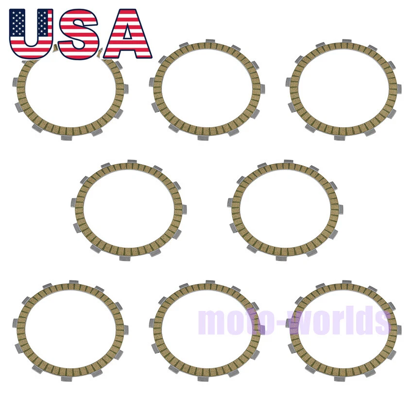 For Kawasaki VN1600 Vulcan 1600 Nomad 2005-2008 13088-1146 Clutch Friction Plate Foto 4 de 4