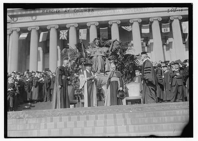 D�sir�-F�licien-Fran�ois-Joseph Mercier,graduation robes,Columbia University,NY