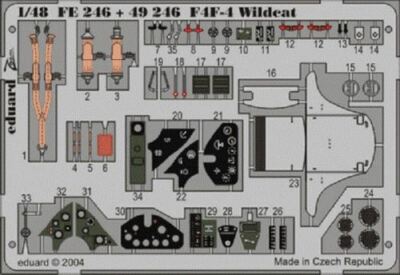 eduard FE246 1/48  F4F-4 Wildcat for Tamiya