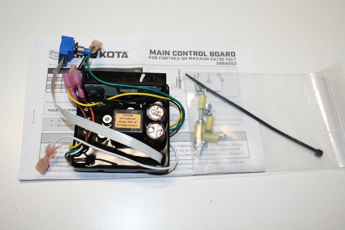 Minn Kota Trolling Motor Control Board 2884053 Fortrex 112