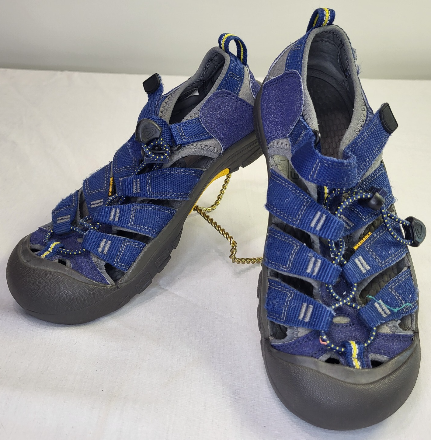 Sandali Keen Big Kids Newport H2 cinturino blu acqua outdoor escursionismo taglia 4 LEGGI