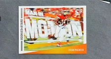 2023 Panini Rookies & Stars Man in Motion #12 Isiah Pacheco Chiefs