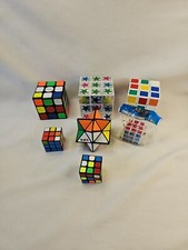 Lote de 7 Cubos Rubiks Estrella Mágica y Rompecabezas 3x3 Rompecabezas Regular y Mini
