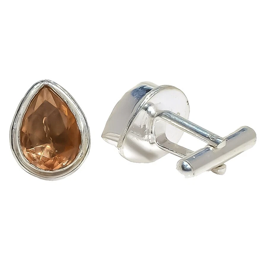 Joyería de cuarzo de plata esterlina para hombre