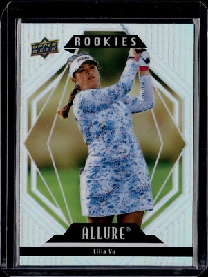 2024 Upper Deck Portfolio Lilia Vu Allure Rookies RC Rainbow LPGA Tour (54C)