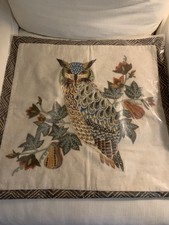 Nwot Pottery Barn Sunflower Embroidered Applique 20 Pillow Cover
