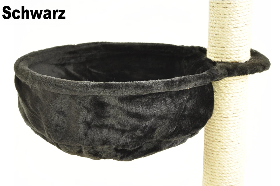 nanook Extratiefe XL Liegemulde für Kratzbaum - Ø 40 cm - anthrazit