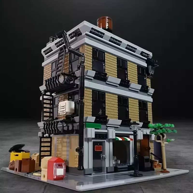 MOC-162822 Super Heroes' Apartment Modular Building with Interior 2712 Pieces - Image 4 of 4
