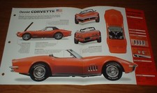 1969 Chevy Corvette Original Imp Brochure Specs Info 69 427 L71 Convertible 1969 Chevy Corvette Original Imp Brochure Specs Info 69 427 L71 Convertible