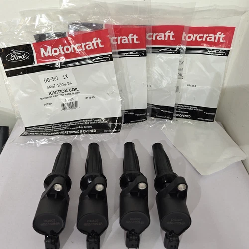 4PCS Motorcraft Ignition Coil DG541 For Ford Mazda Focus 2.5L FD505 UF621 DG507 - Picture 1 of 5