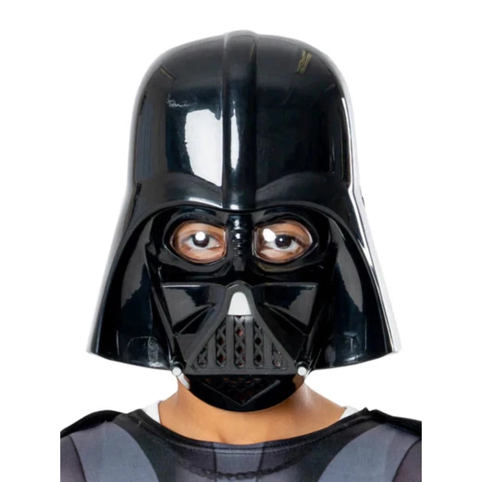 Darth Vader Obi Wan Kenobi Child Costume Cosplay Jumpsuit w/ Mask Rubie's 301432 - Image 3 of 4