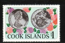 Cook Islands 1978 - $1 Wildlife Conservation Day - MNH
