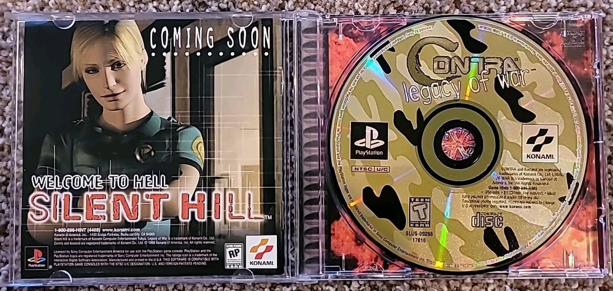 Contra: Legacy of War (Sony PlayStation 1, 1996) CIB 83717170167| eBay