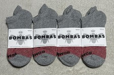 Bombas 4-Pack Ankle Socks Size Medium Brand New Unisex Multicolor 4-Pairs