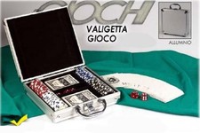 Valigetta 100 fish poker + dadi + carte