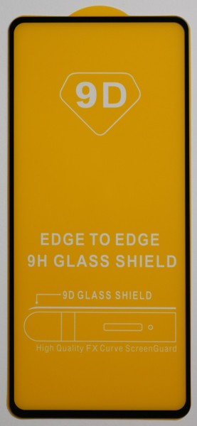 Xiaomi Redmi K30 Pro Schwarz 5D Full Cover Panzer Glas 9H Displayschutz Hartglas-image