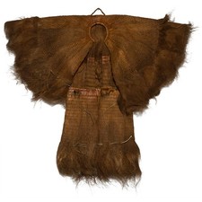US SELLER - Vintage Traditional Chinese Farmer Raincoat