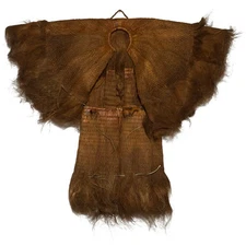 US SELLER - Vintage Traditional Chinese Farmer Raincoat