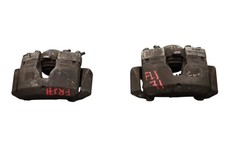 12-18 Audi A6 Front Left Right Side Brake Caliper Set Of 2 4g0615123 Oem 12-18 Audi A6 Front Left Right Side Brake Caliper Set Of 2 4g0615123 Oem