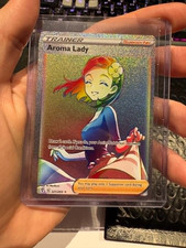 Pokemon - 221/203 - Aroma Lady (Secret) Rainbow - Evolving Skies on eBay