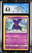 ERROR O/C 2020 Battle Academy #97/236 Toxapex 8.5 CGC 10005294