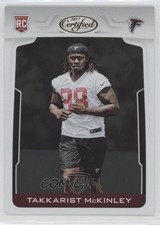 2017 Certified Rookies /999 Takkarist McKinley #165 0l2