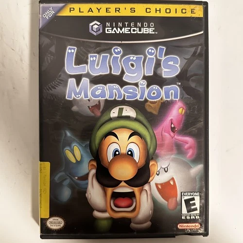 Luigi's Mansion - Player's Choice (Nintendo GameCube, 2003)-Tested Working