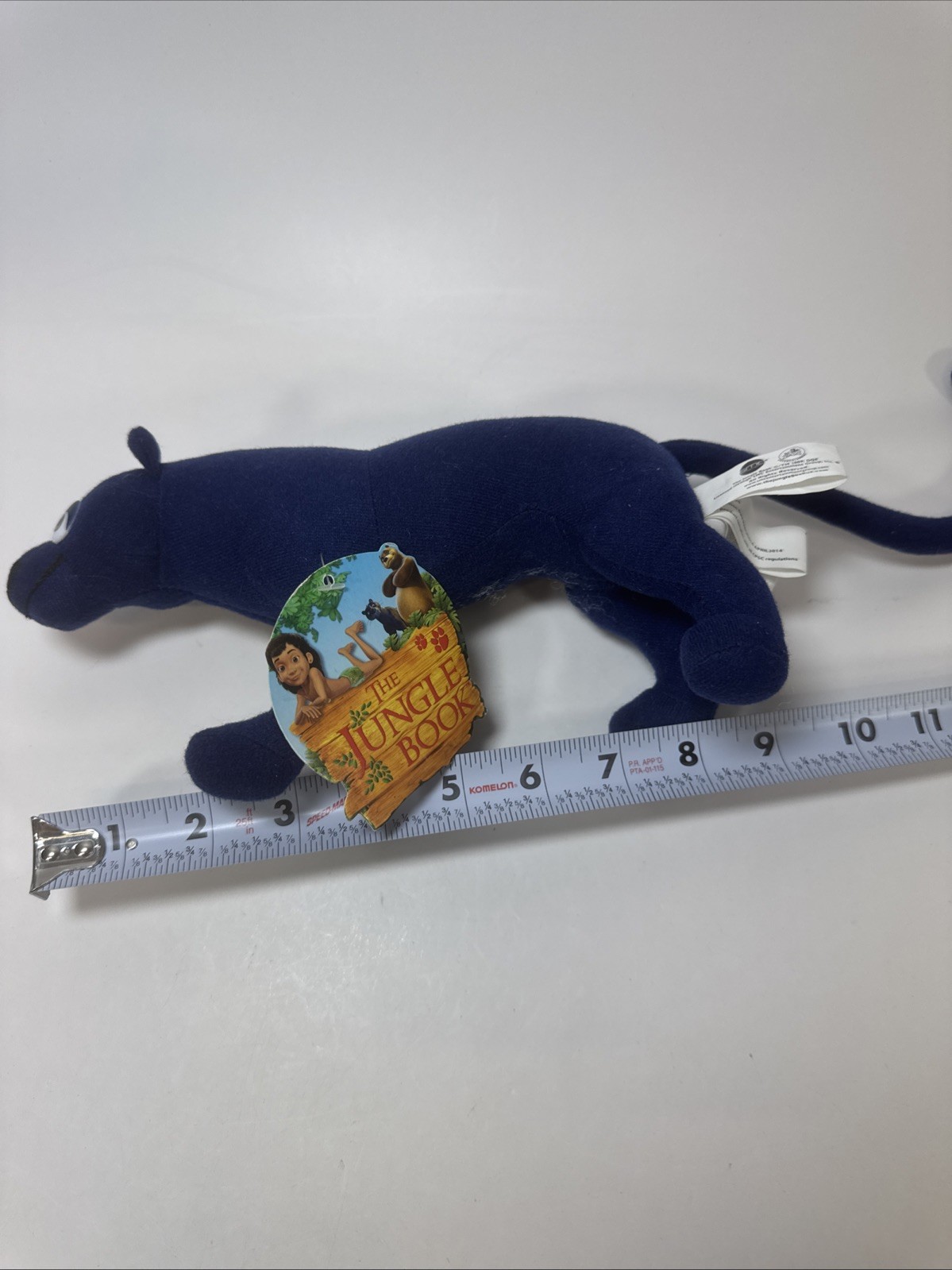 The Jungle Book Bagheera Panther 7.5" Plush Toy Cartoon Movie Stuffed Animal thumbnail 2