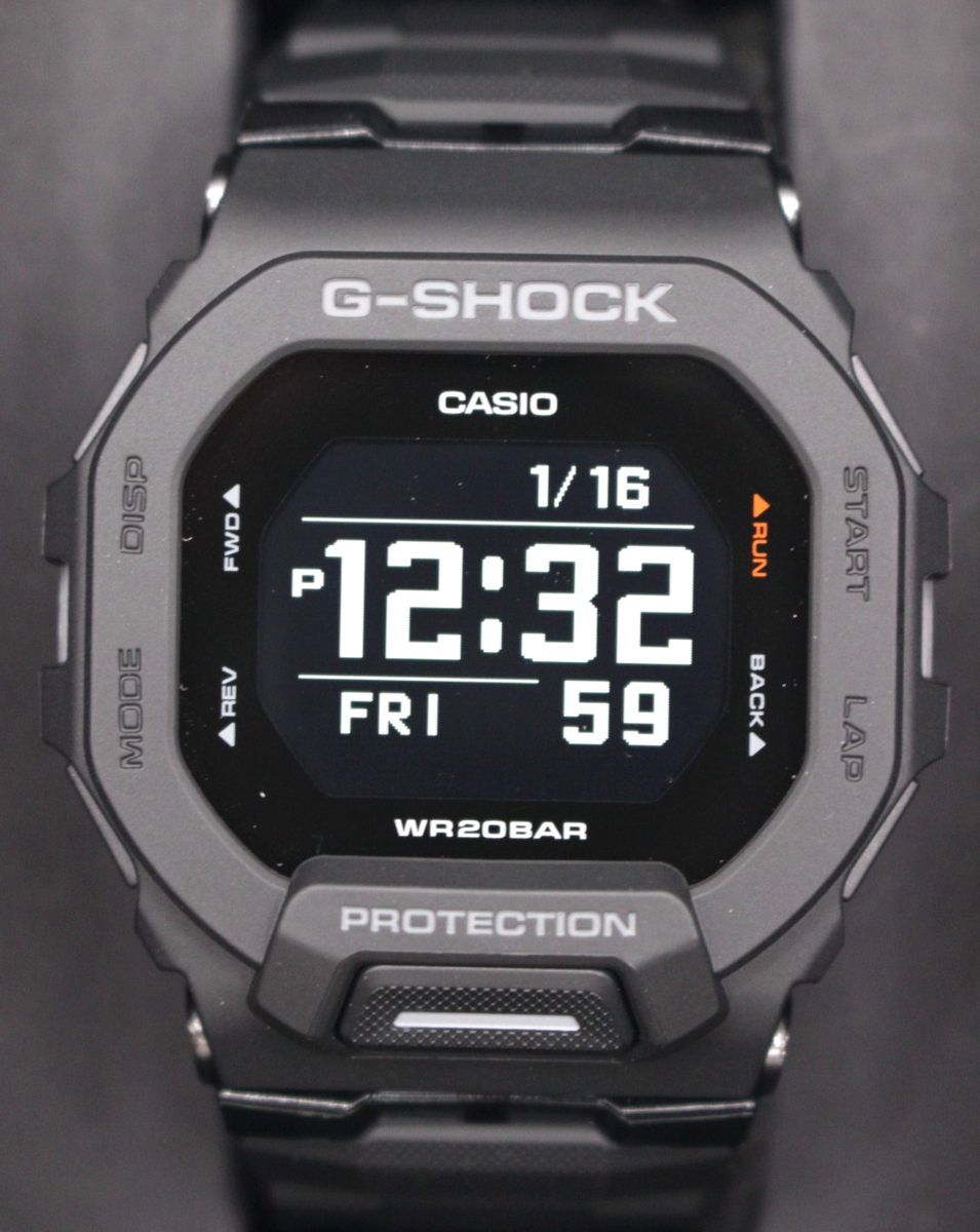 CASIO G-SHOCK GBD-200-1JF Bluetooth Step Counter MIP LCD Sports