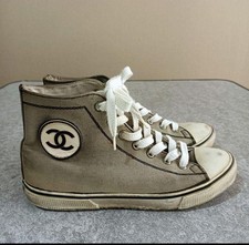 CHANEL Chanel denim sneakers