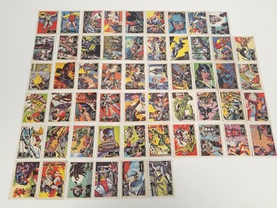 Vintage A&BC Topps Batman 1966 Black Bat Cards Set ROOKIE nice Pink Back