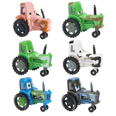 #ad #ad Pixar Cars Clutch Aid Racing Tractor Frank1:55 Diecast Model Bulldozer ToysLoose $6.89