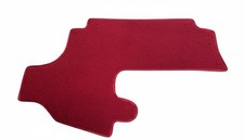 Rivestimento interno baule anteriore in moquette Rossa Fiat 500 F L R D'epoca