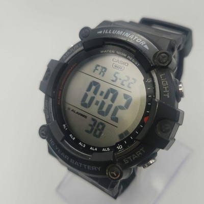 CASIO AE-1500WH Digital Watch Black Men's