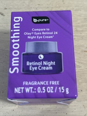 B Pure Smoothing Retinol Night Eye Cream