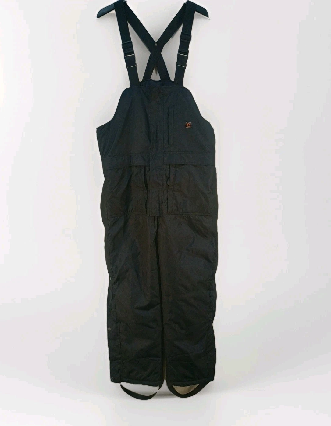 Walls Outdoor Goods Men's Black Snow Bib Overalls Winter Outerwear Size L-Short
Opens in a new windo