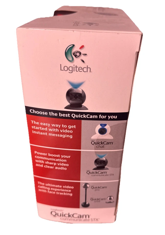 Logitech Quickcam Communicate STX Webcam For PC ~ New Sealed - Image 4 of 4