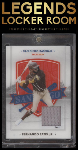 2021 Panini Chronicles #80 Fernando Tatis Jr. America's Pastime Swatches