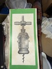 Vtg La Ducale Ornate Italy Corkscrew Wine Bottle Opener Grapes W/ Box — photo 1