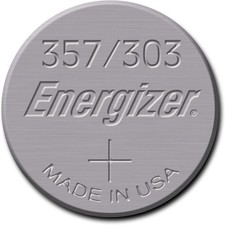Energizer Battery 357/303 S Oxid 1-pa, 235306