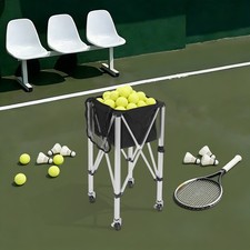 Tragbarer Tennisballtrichter Faltbarer Tennis...