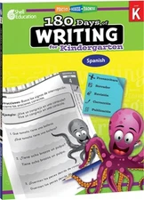 180 Days of Writing for Kindergarten (Spanish): Practice, Assess, Diagnose (Pape