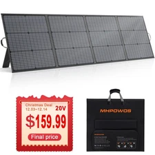 20V Solar Panel Portable 220W 40 for ECOFLOW Delta 2 / DELTA 3 Plus Powerstation