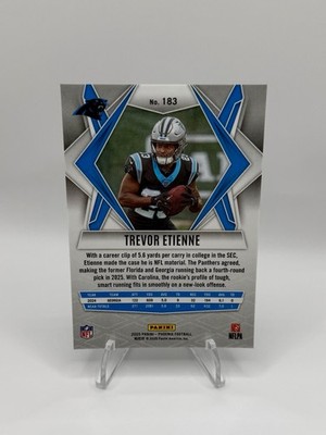 2025 Panini Phoenix Football Trevor Etienne #183 RC Silver