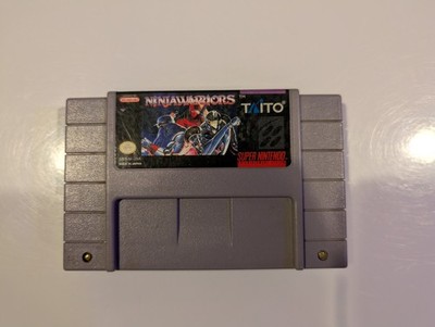 Ninja Warriors SNES Authentic Super Nintendo Game Taito USA Rare Ninjawarriors