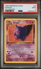 1999 POKEMON FOSSIL 1ST EDITION #20 GENGAR PSA 9