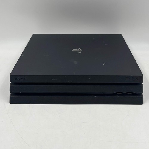 Sony PlayStation 4 Pro PS4 1TB Black Console Gaming System CUH-7015B - Picture 4 of 10