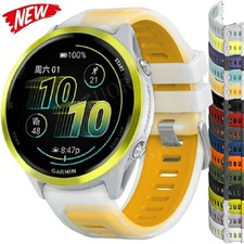Sport Silicone Watch Band Strap for Garmin Forerunner 570 47mm 265 255 Venu 3 2