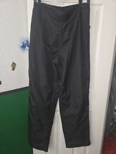 VTG Forresters Black Windbreaker Pants, Men Size Large