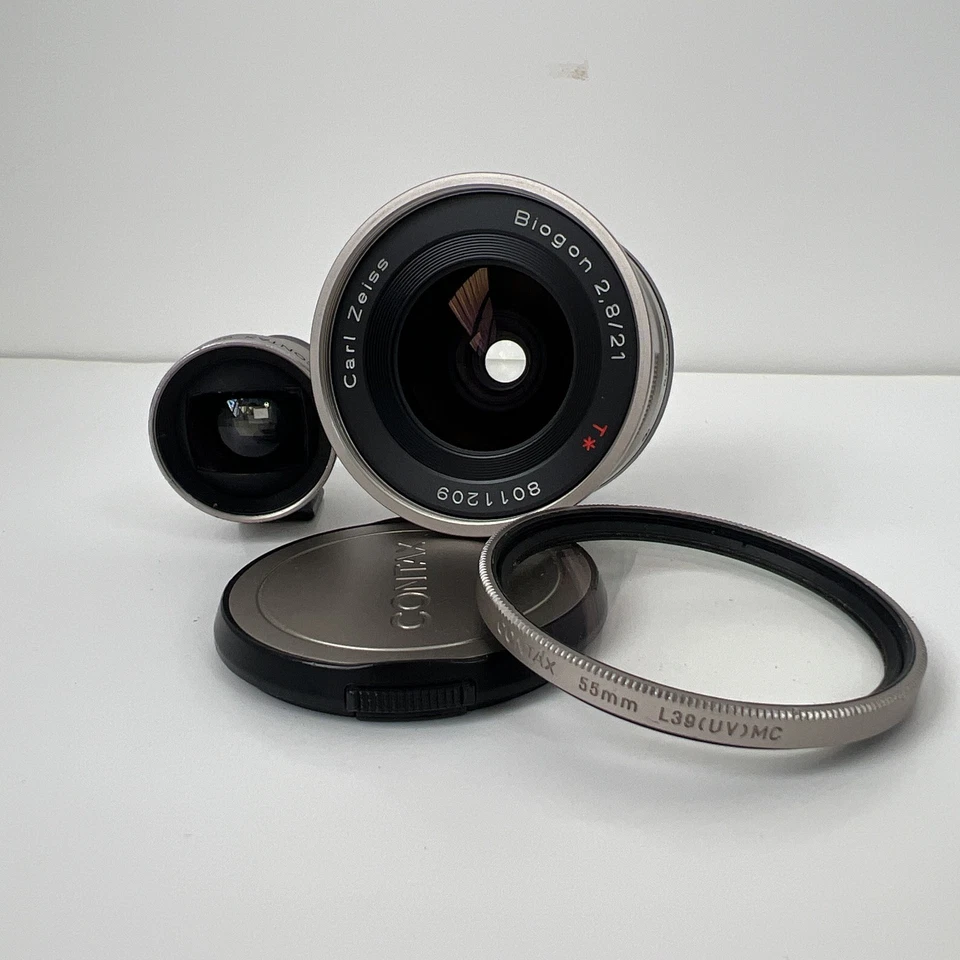 L'objectif Carl Zeiss Biogon 21mm 2.8 + Viseur CONTAX G - Photo 4/4